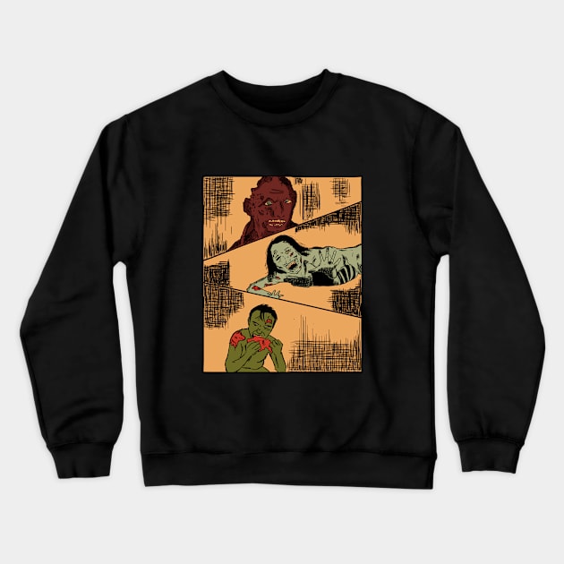 Zombies fan Crewneck Sweatshirt by cypryanus